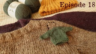 Making Tales Episode 18  A Knitting Update and Stash Tour Making a Project Bag [upl. by Livvyy]