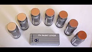 Kryolan TV paint stick Review and application part 2 [upl. by Eentirb951]