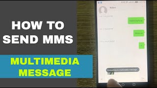 How to Send a MMS or Picture Message on Android [upl. by Derr]