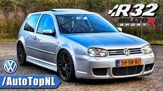 VW Golf IV R32 MILLTEK FULL EXHAUST  REVS SOUND amp LOOKS  by AutoTopNL [upl. by Nraa]