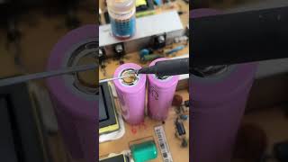 See Soldering Lotion Lithium Ion 18650 Battery How Beautifully Soldering Is Not Bad [upl. by Wesley97]