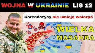 12 LIS Kim DzongUn UPOKORZONY Jednostka Szturmowa Rozbita W CIĄGU MINUT  Wojna w Ukrainie [upl. by Lateh]