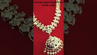 imponjewelerycollection dwaraka madurai ad stone impon jwellery [upl. by Dirraj290]