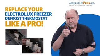 How To Test and Replace a FrigidaireElectrolux Freezer Defrost Timer [upl. by Yemane980]