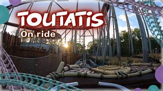 Toutatis Onride – Parc Astérix – Été Gaulois – 2023 [upl. by Dez]