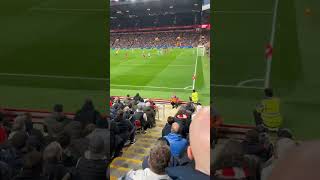 Mohamed Salah goal vs Brighton seen from the stands at Anfield [upl. by Celina]