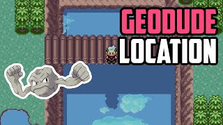 How to Catch Geodude  Pokémon Emerald [upl. by Machos]