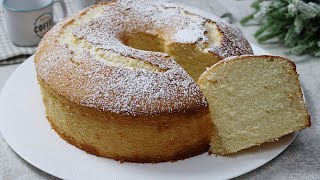 Chiffon cake limone e cocco SENZA CREMOR TARTARO  Divertirsi in cucina [upl. by Annayar39]