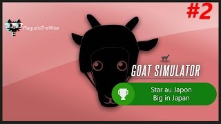 Goat Simulator Goatz  Achievement  Star au Japon  Big in Japan [upl. by Ynafetse]