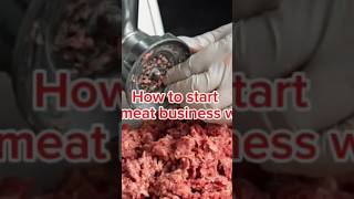 How to start a minced meat business butchery food sidehustle motivation entrepreneurtips [upl. by Alegnatal]