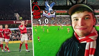 HOME WIN IN BRILLIANT TEAM PERFORMANCE  Nottingham Forest 10 Crystal Palace VLOG [upl. by Gnart]