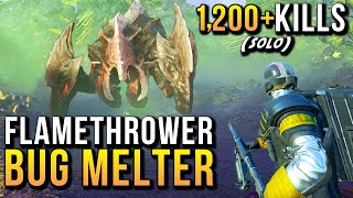 Helldivers 2  The Flamethrower Is Still INCREDIBLE  Gameplay Hardest Difficulty [upl. by Gnuh]