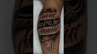 Tattoo✅✅ Lettering lettering tattoo art viralvideo viralshorts ink trending drawing [upl. by Gimpel]