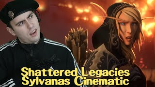 Shattered Legacies Reaction Sylvanas Cinematic WoW Shadowlands  World of Warcraft Shadowlands [upl. by Iral258]