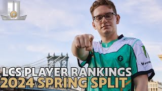 LCS Player Rankings 2024 Spring Split Preview [upl. by Marcelline]