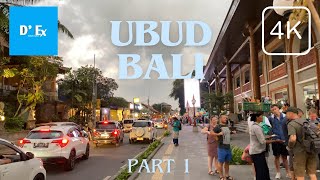 Travel In Ubud Until The Evening  PART 1 4K60fps [upl. by Tenenbaum789]