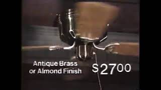 Vintage Menards Lighting amp Ceiling Fan Commercial circa 1989 improved quality [upl. by Yesteb]