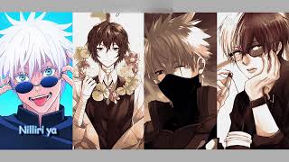 Nightcore  Nillili MamboSwitching VocalsdazaigojoKakashi todorokishoto [upl. by Nate]