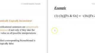 55c Quantificational Semantics 5 Central Semantic Concepts [upl. by Bone176]