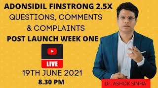 ADONSIDIL FINSTRONG 25X  COMMENTS QUESTIONS amp COMPLAINTS [upl. by Etteyniv61]