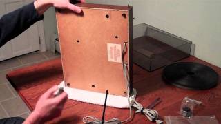 Pt 1 Packing a Thorens TD160 or TD165 in the Stock PackingBox [upl. by Jami]