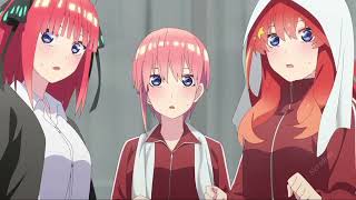 Yotsuba After a bath  The Quintessential Quintuplets Season 2 Episode 12 English Sub [upl. by Adnima]