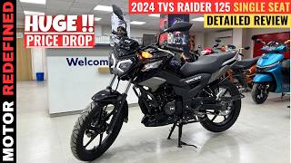 2024 TVS Raider 125 Base Model Review  Biggest Price Drop  But Why [upl. by Urd]