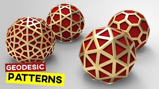 Geodesic Dome Grasshopper Tutorial [upl. by Eiggam]