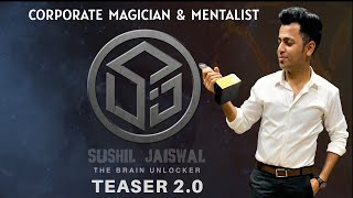 Teaser 20  Corporate Magician amp Mentalist  Sushil Jaiswal [upl. by Dyal]