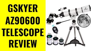 Gskyer AZ90600 90mm Telescope Review  Telescopes For Beginners Kids Adults  Astronomy [upl. by Neda]