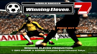 World Soccer Winning Eleven 7 PS2  Brazil Vs United States  Gameplay  PCSX2 [upl. by Gerome]