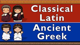 CLASSICAL LATIN amp ANCIENT GREEK [upl. by Fezoj926]