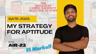 How to Prepare Aptitude  General Aptitude  GATE2025  Campus Placement  Abid Hussain [upl. by Riem244]