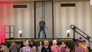 Stomp Your Boots Down Line Dance by Guillaume Richard  2023 Xperience Nashville [upl. by Aniale]