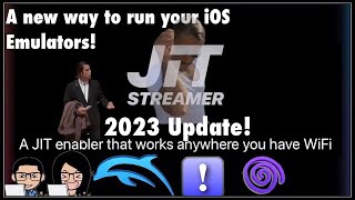 How to install and use Jitstreamer iOS JIT for emulators 2023 UPDATE [upl. by Bacchus485]