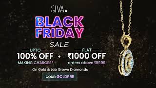 Ready Set Sparkle Black Friday Sale Is Here  GIVA Jewellery [upl. by Obeng273]