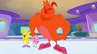 Eena Meena Deeka  Ice Skating Madness  Funny Cartoon Compilation  Cartoons for Children [upl. by Atreb]