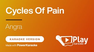 Angra  Cycles Of Pain  Karaoke 🎤 PlayKaraoke Instrumental [upl. by Leander]