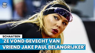 Schaatsdiva Jutta Leerdam in actie Benieuwd hoe ze hiermee omgaat [upl. by Bogosian]