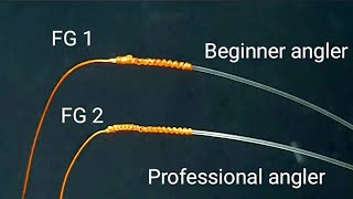 Best fishing knot  2 ways to make a FG knot  Braid To leader knot [upl. by Nicolis]