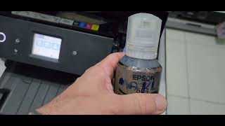 Recarregar tinta impressora Epson L6191 L4260 L4160 L6171 L6161 L14150 repor tinta [upl. by Oringa]