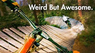 The WEIRDEST Bike Park [upl. by Akem530]