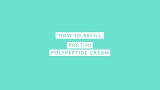 How to Refill Protini Cream [upl. by Eiramit947]