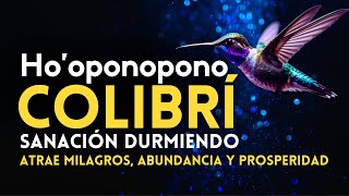 HOOPONOPONO para la ABUNDANCIA Y PROSPERIDAD  ATRAER Y MANIFESTAR MILAGROS  COLIBRÍ DORMIR SANANDO [upl. by Yllom700]