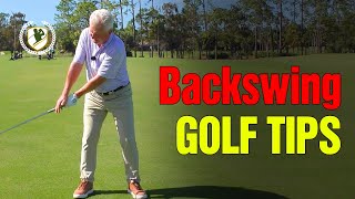 ⛳ Golf Tips for a Simple and Consistent Backswing [upl. by Naryb107]