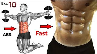 10 Best Abs Workout Ever To Build Abs Fast At Home [upl. by Veneaux]