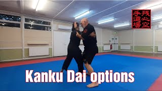 The Martial Minute  Kanku Dai Bunkai options from the opening sequence [upl. by Zonnya]