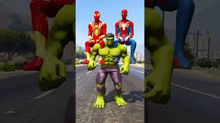 GTA 5 HULK SAVES SPIDERMAN FOM VENOM AND GOONSCOFFIN DANCE SONG COVER gta [upl. by Blumenfeld]