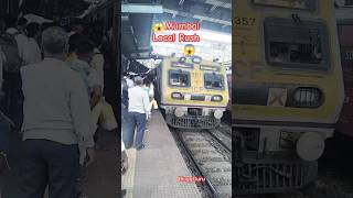 Mumbai Local Dadar To badlapur😱😱😱 trending shortsViralrailway dadartobadlapur nrwtrainshorts [upl. by Ycnahc]