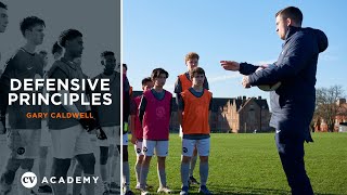 Gary Caldwell • Coaching defensive Principles • CV Academy Session [upl. by Canty875]